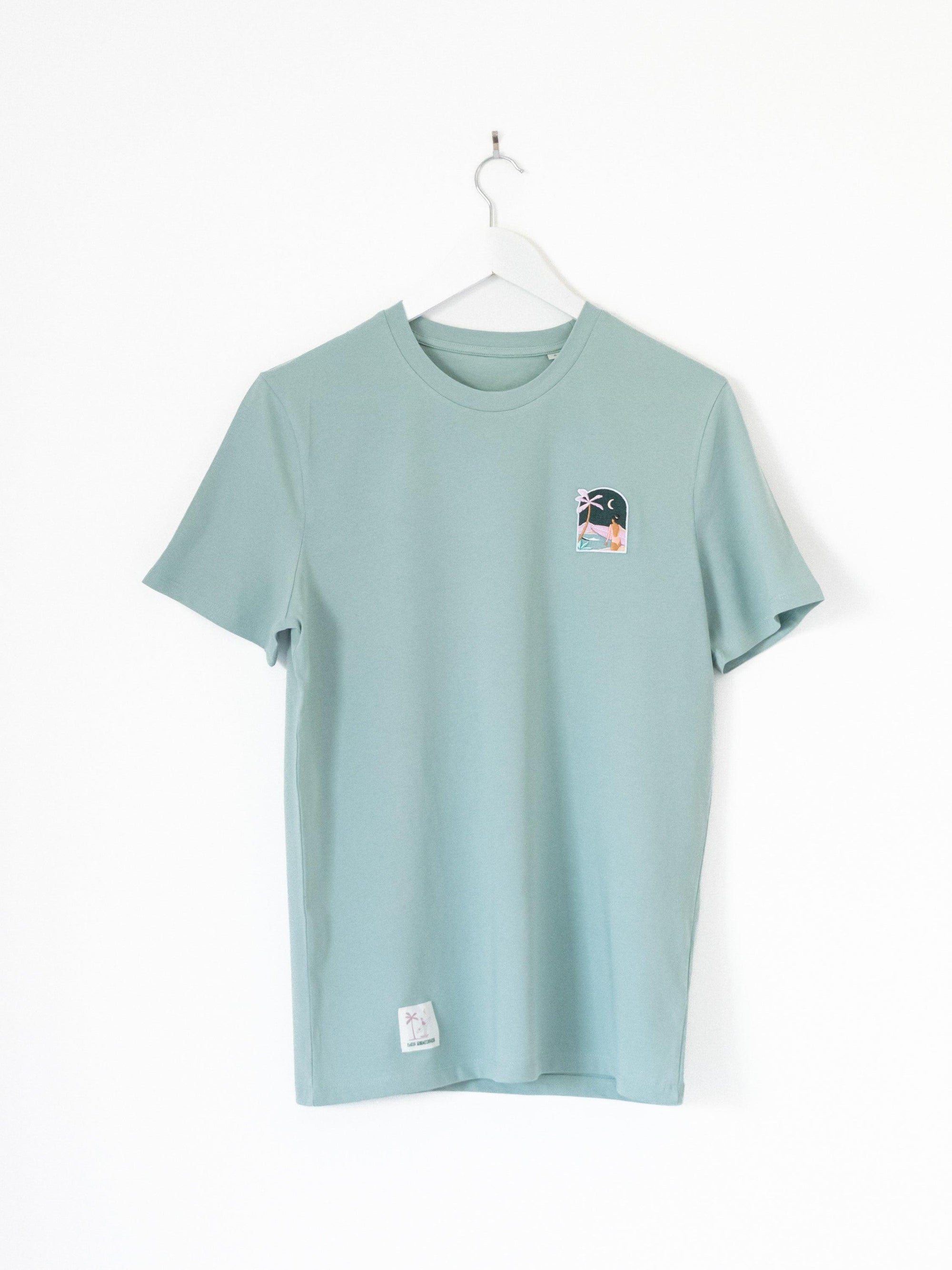 T-shirt unisexe vert sauge