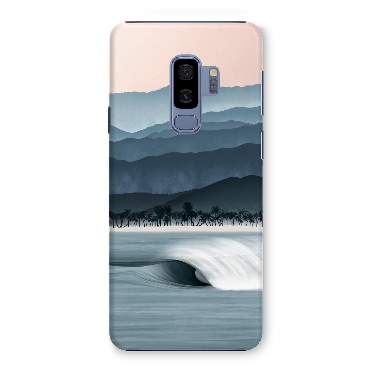 Funda fina para móvil Entre el océano y las montañas