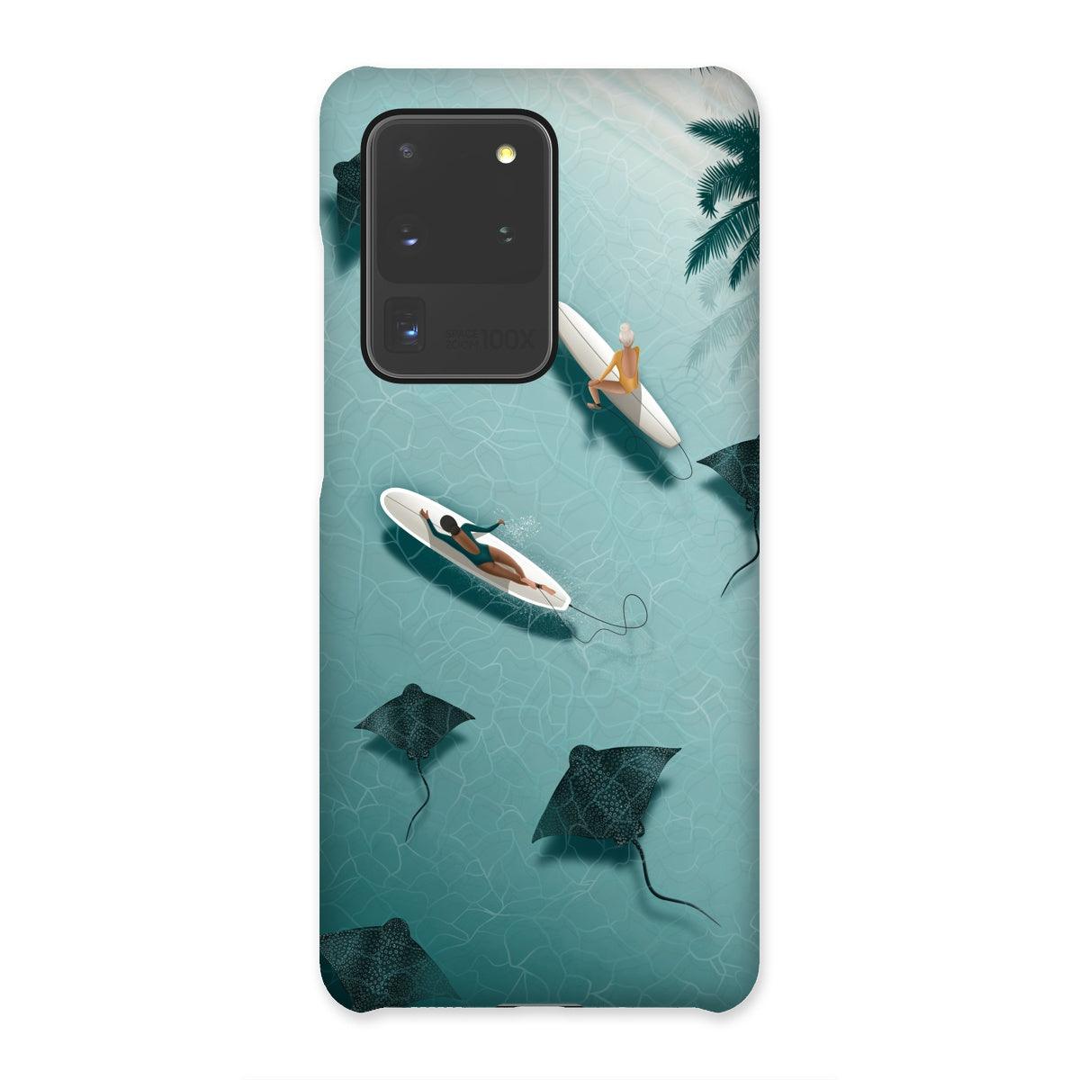 Slim Dancing with Rays Phone Case