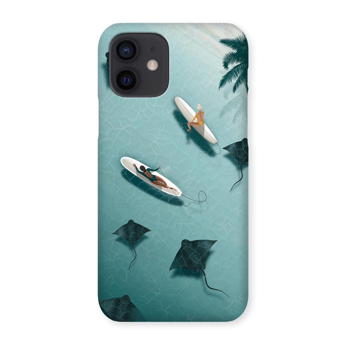 Slim Dancing with Rays Phone Case