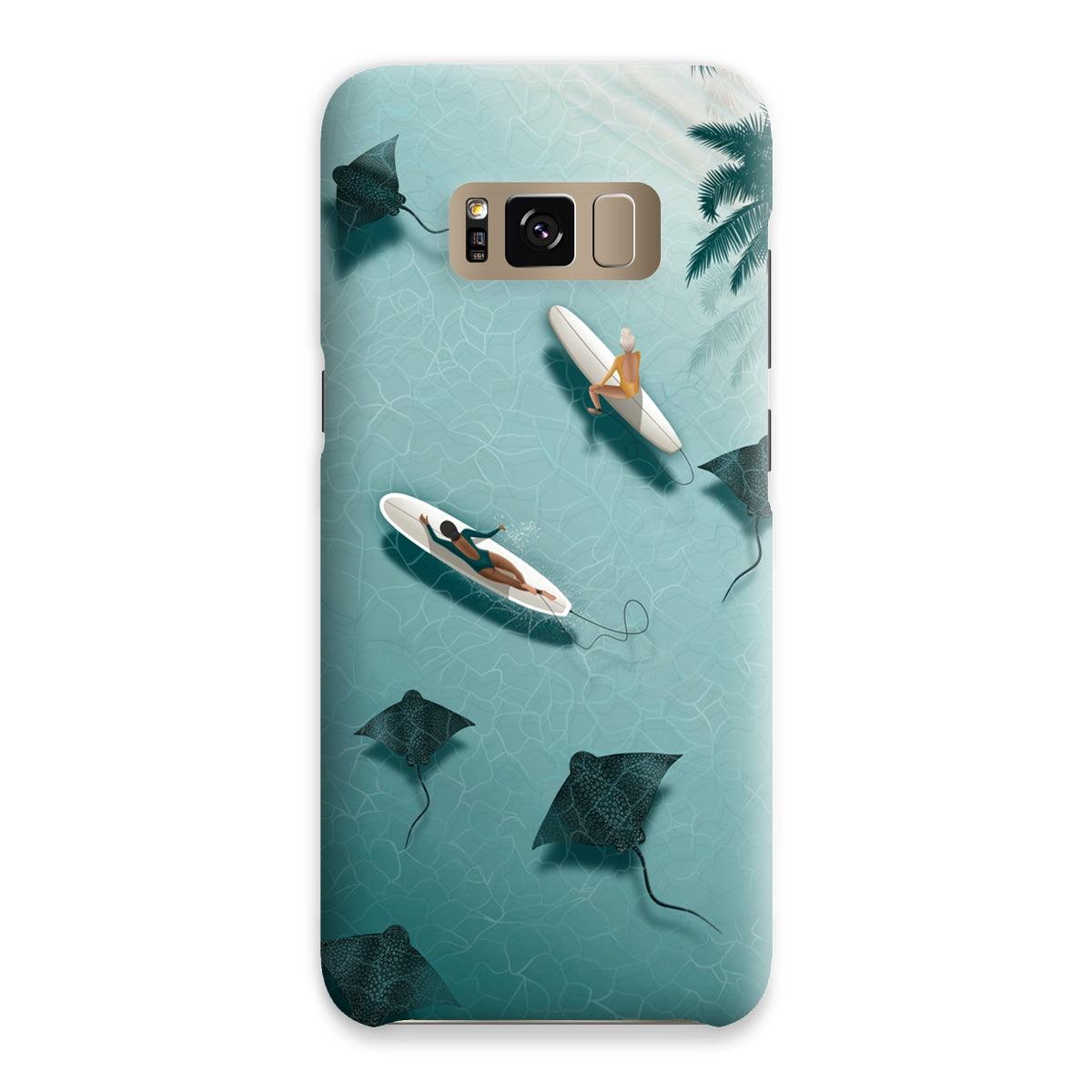 Slim Dancing with Rays Phone Case