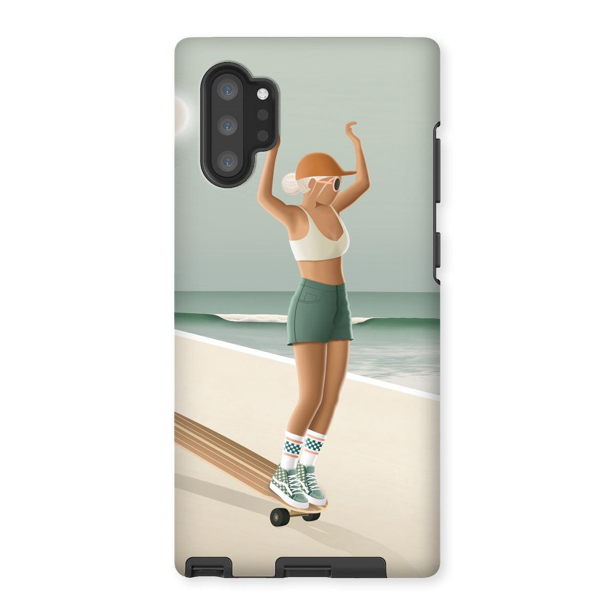 Cuelgue diez funda de teléfono reforzada
