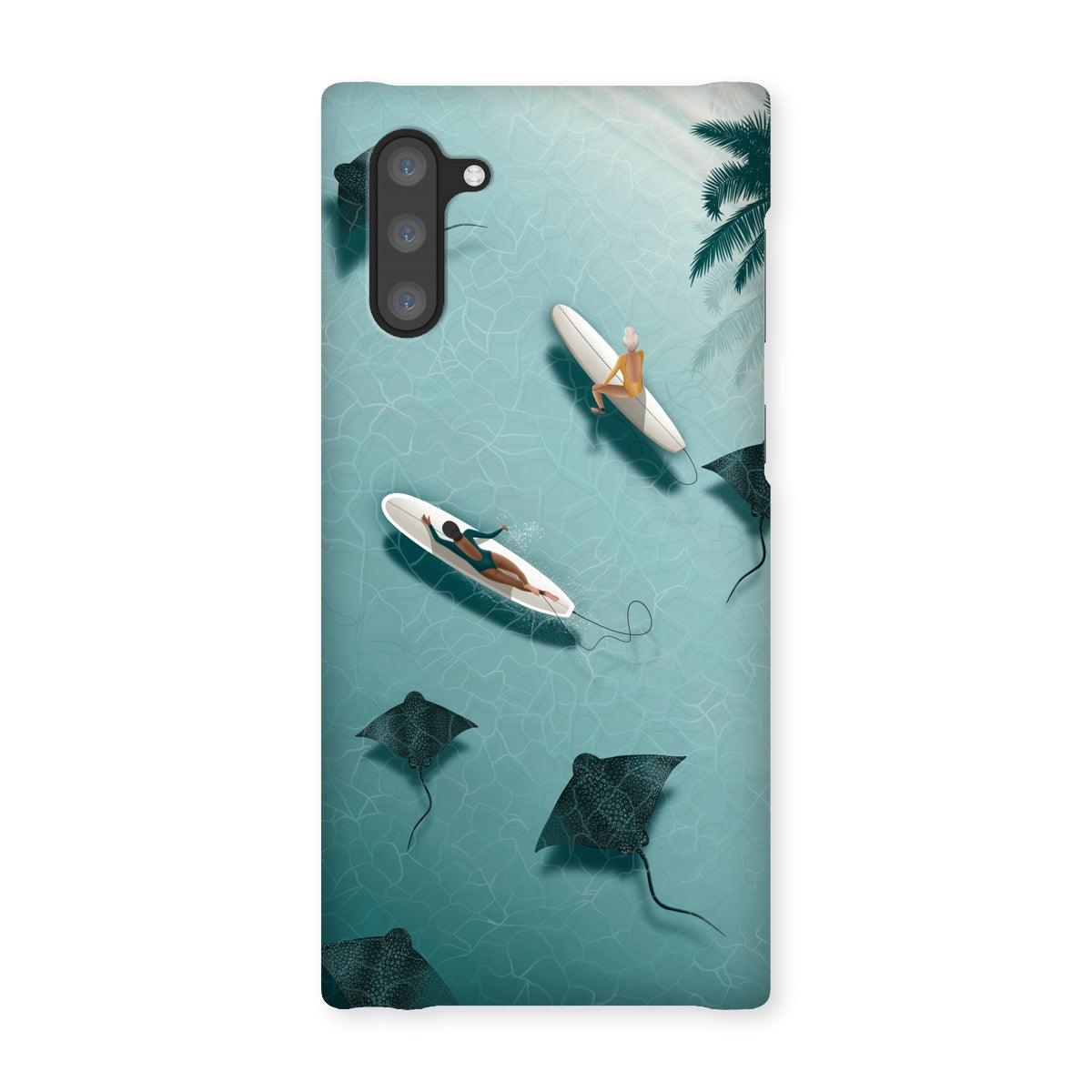 Slim Dancing with Rays Phone Case