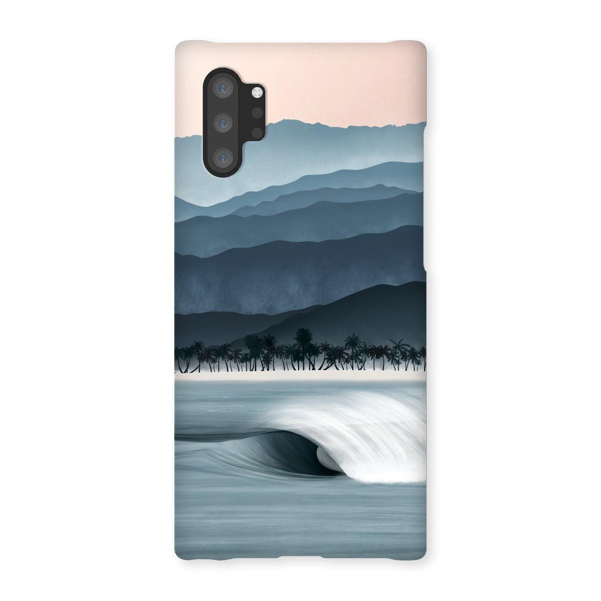 Funda fina para móvil Entre el océano y las montañas