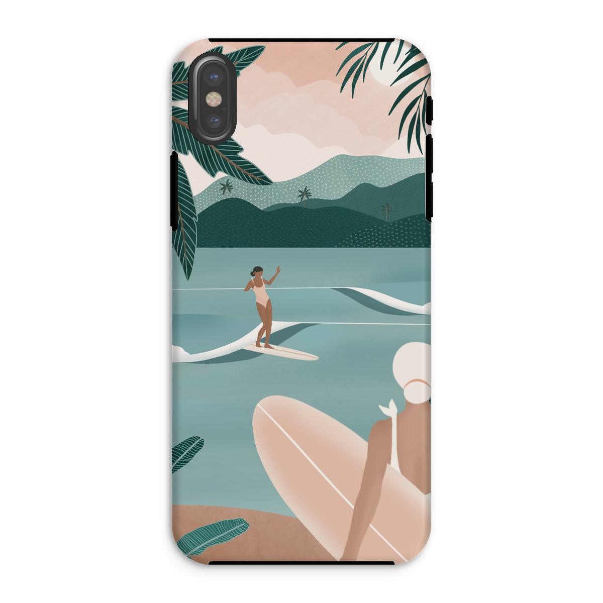 Surfers' heaven reinforced phone case