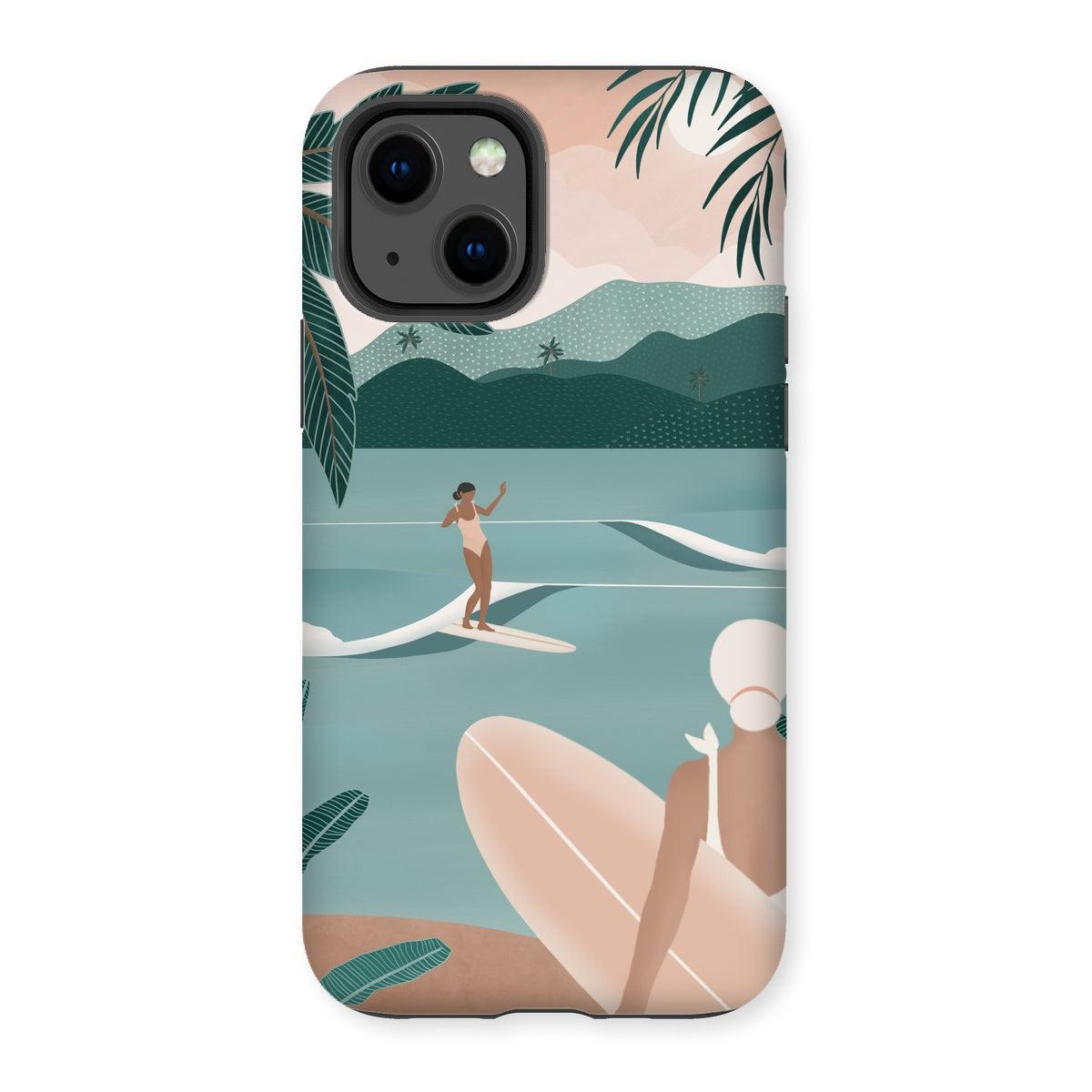 Surfers' heaven reinforced phone case