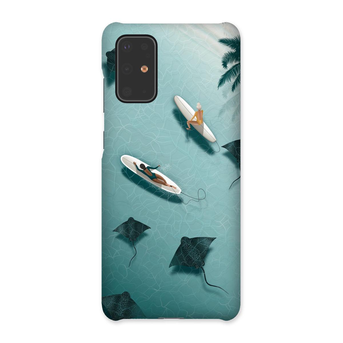 Slim Dancing with Rays Phone Case
