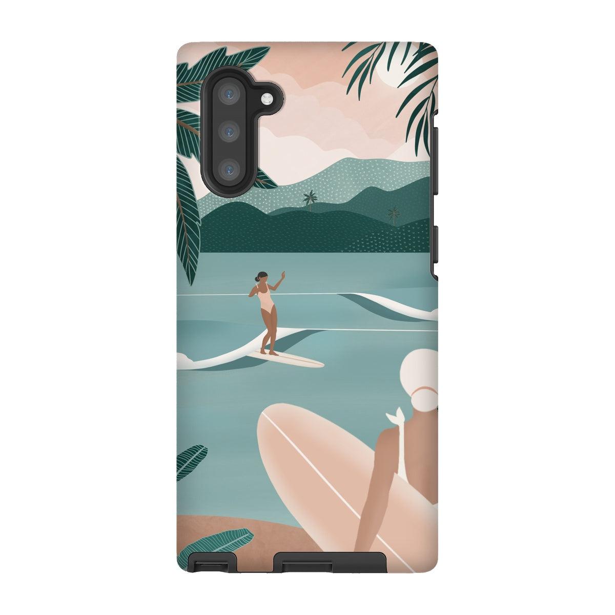 Surfers' heaven reinforced phone case