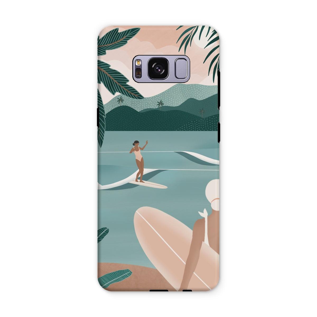 Surfers' heaven reinforced phone case