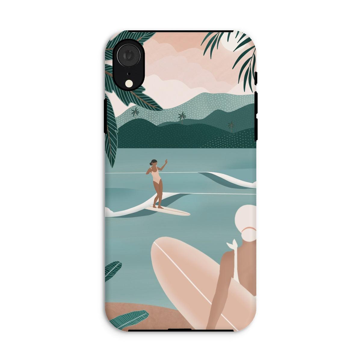 Surfers' heaven reinforced phone case