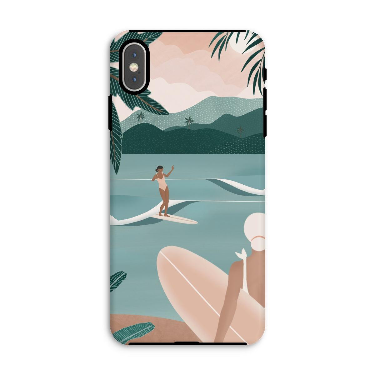 Surfers' heaven reinforced phone case