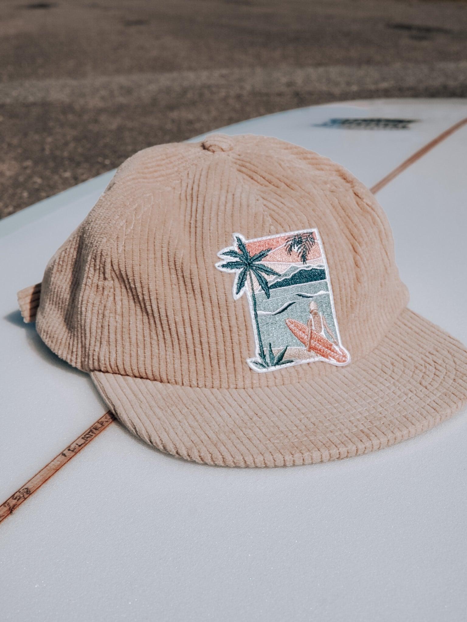 Gorra de pana Surfers' Heaven