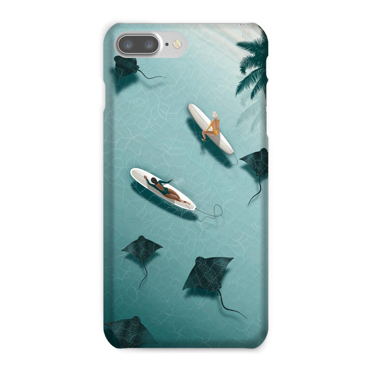 Slim Dancing with Rays Phone Case