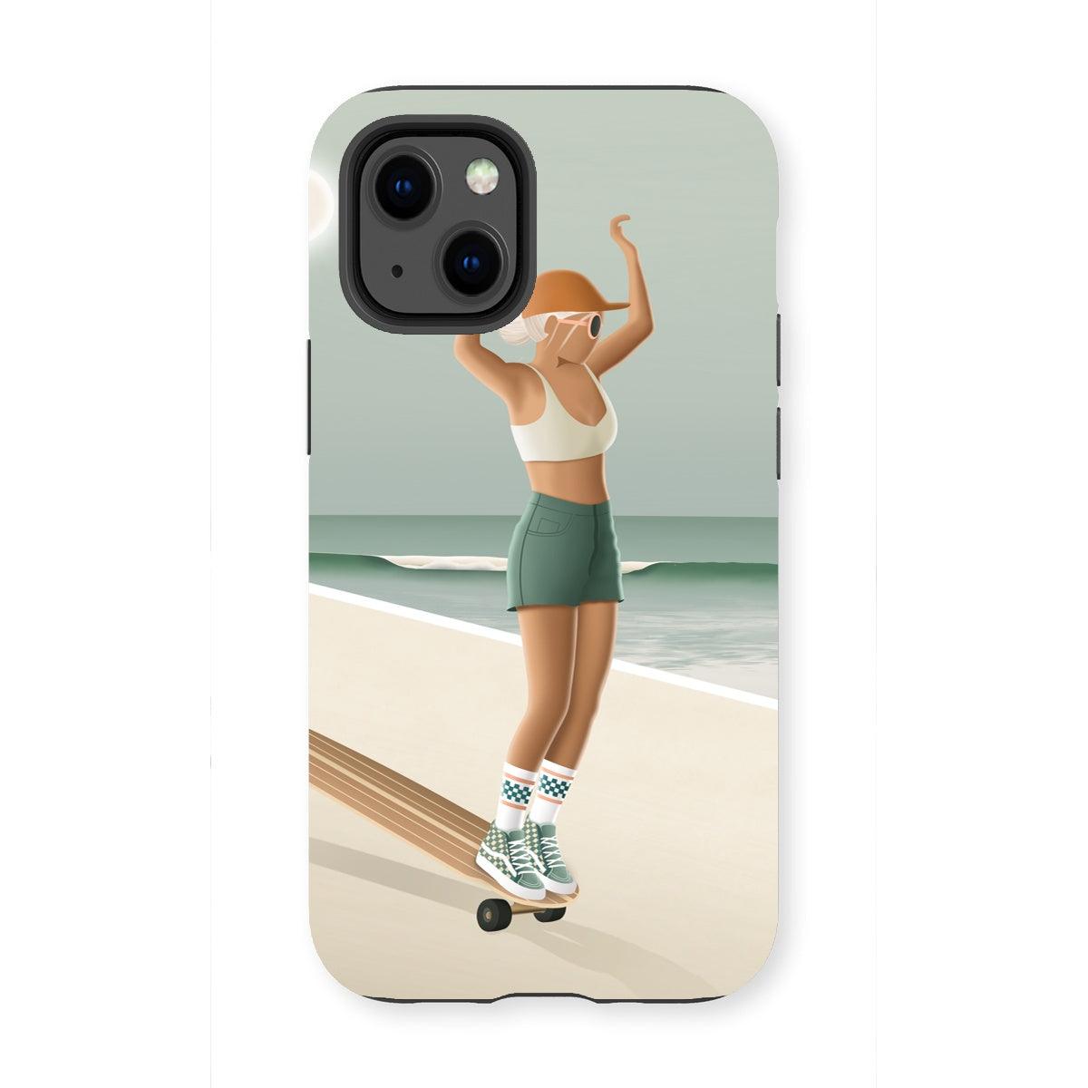 Cuelgue diez funda de teléfono reforzada