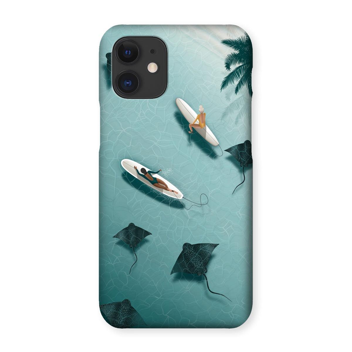 Slim Dancing with Rays Phone Case