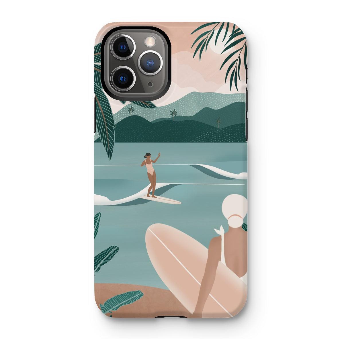 Surfers' heaven reinforced phone case