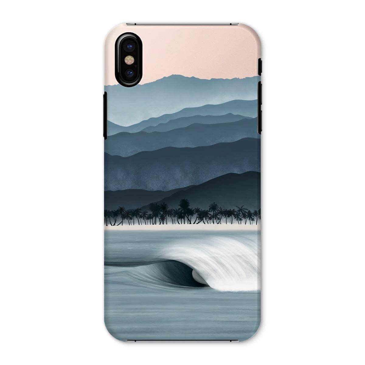 Funda fina para móvil Entre el océano y las montañas