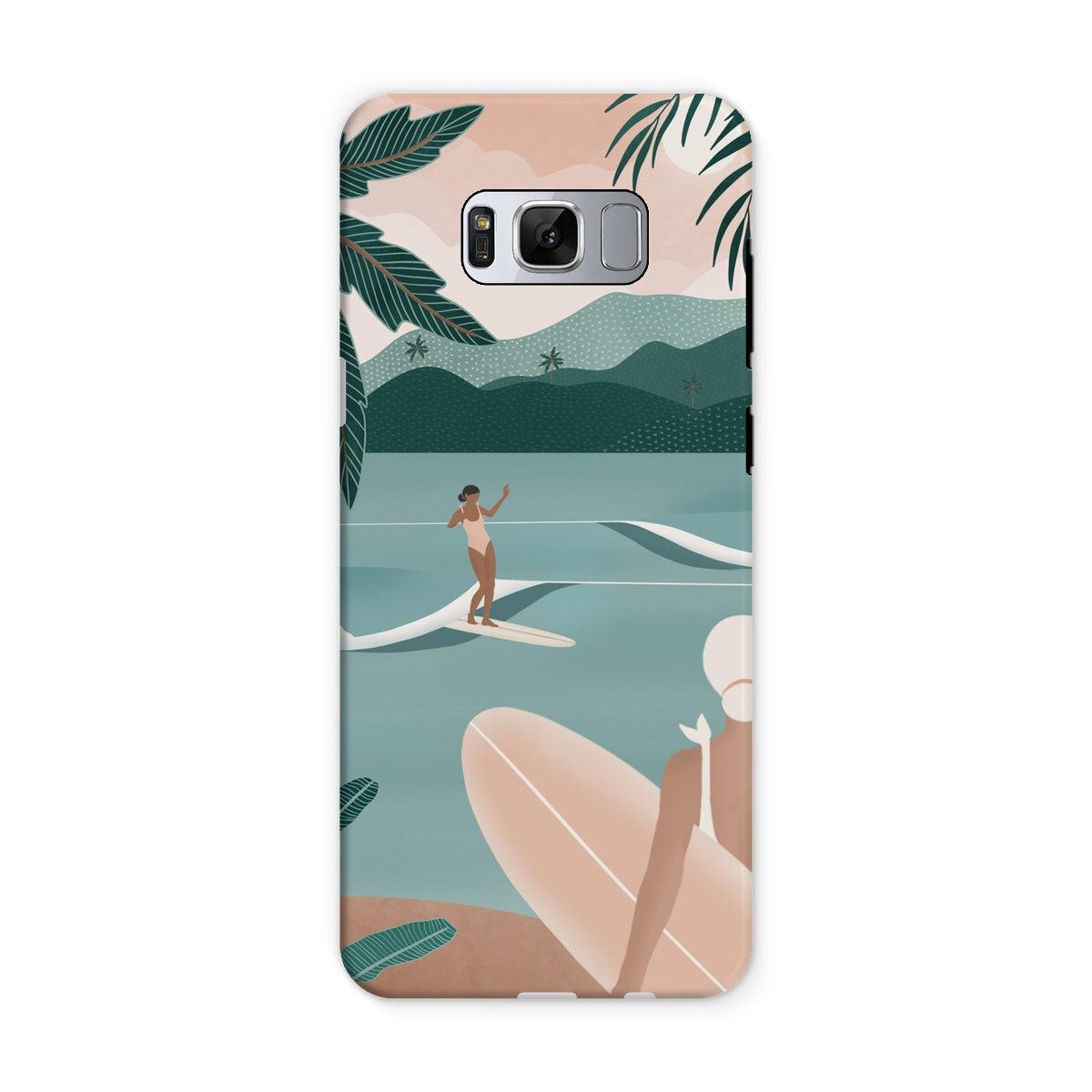 Surfers' heaven reinforced phone case