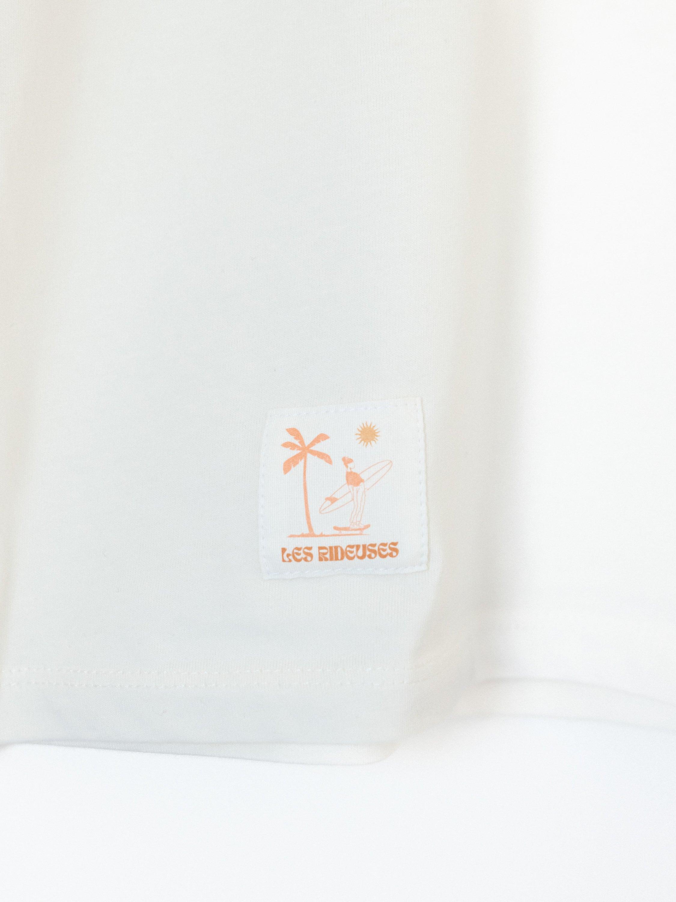 T-shirt unisexe écru/ écusson nuit (et non celui sur la photo)