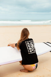 T-shirt oversize Endless summer noir