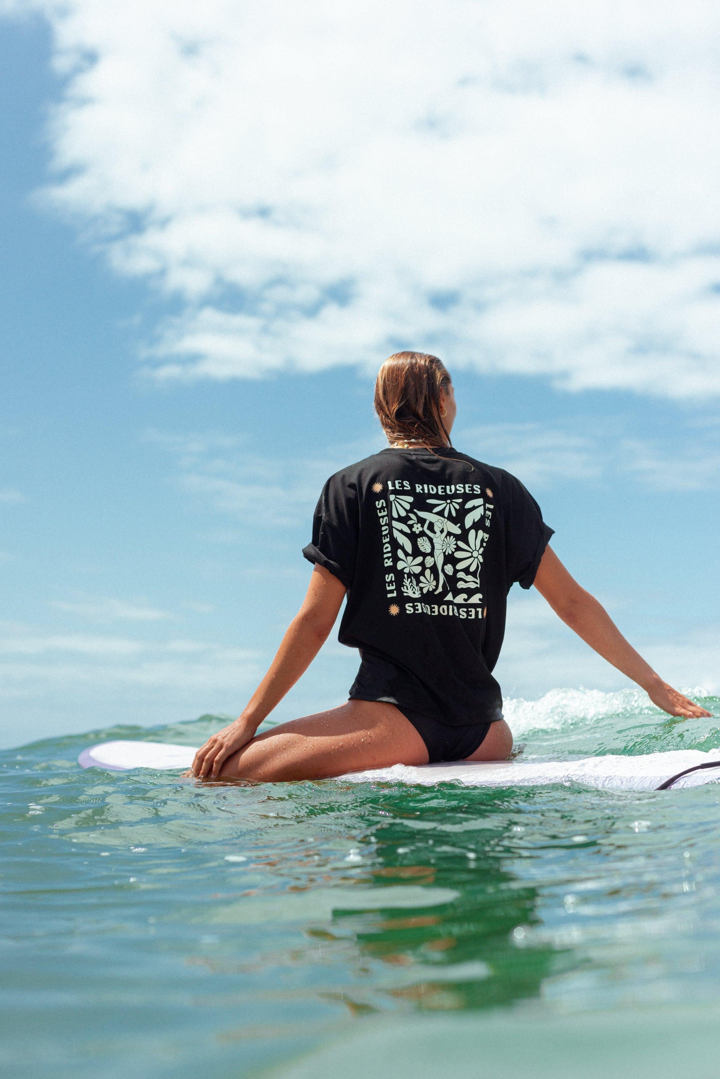 T-shirt oversize Endless summer noir