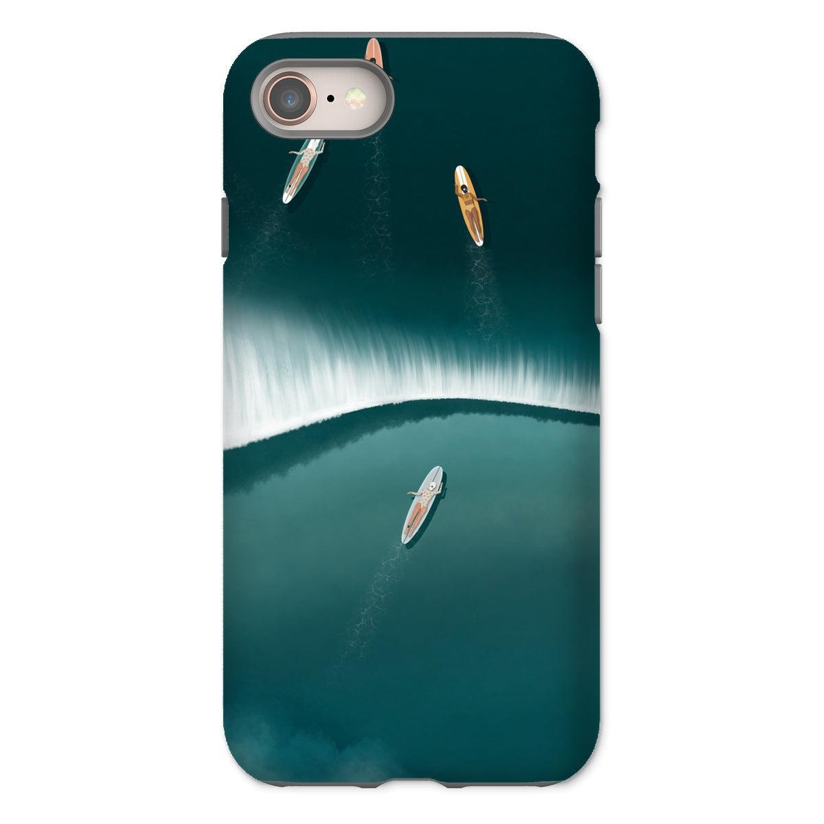 Line up in Zicatela Tough Phone Case