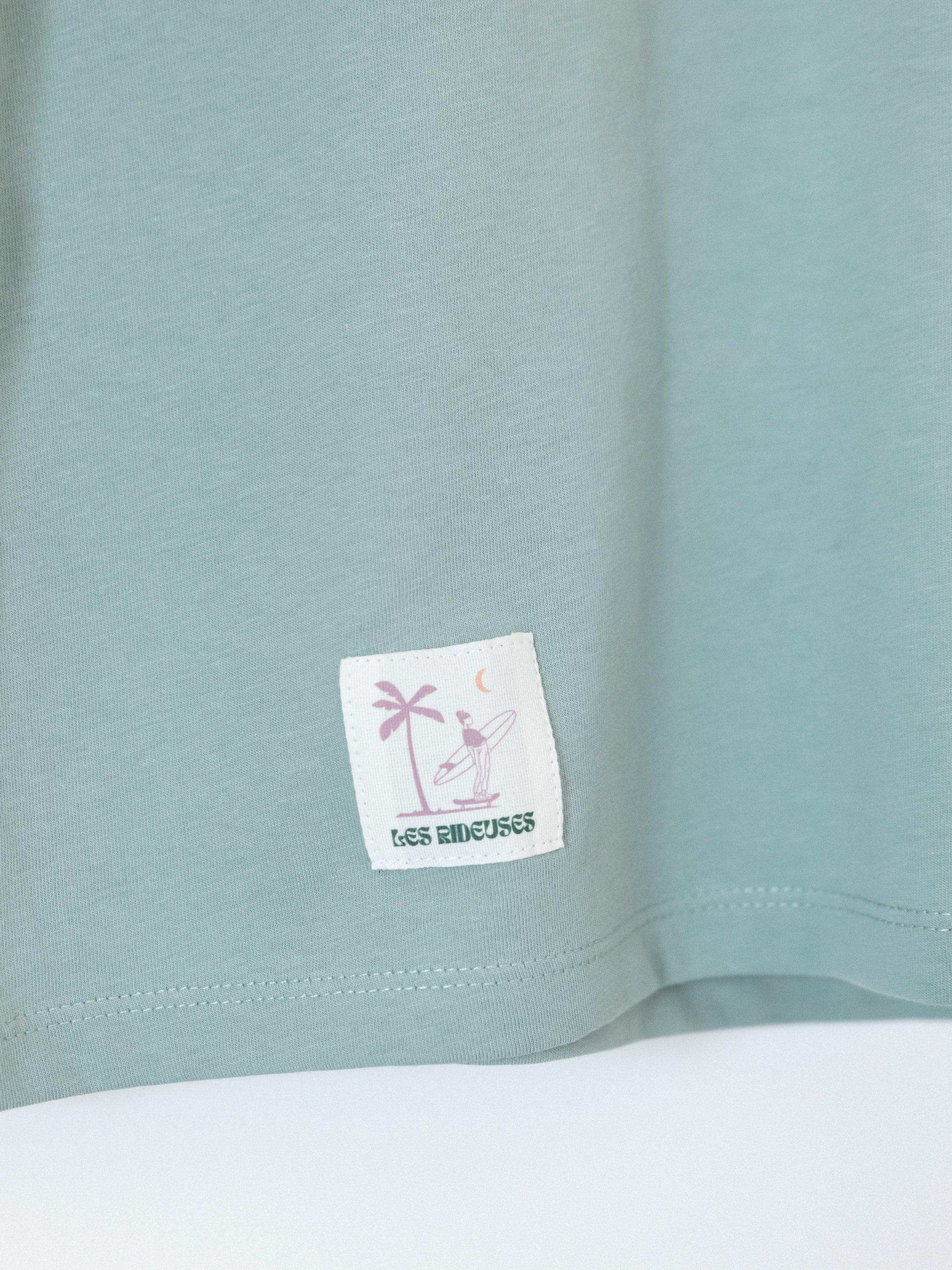 T-shirt unisexe vert sauge