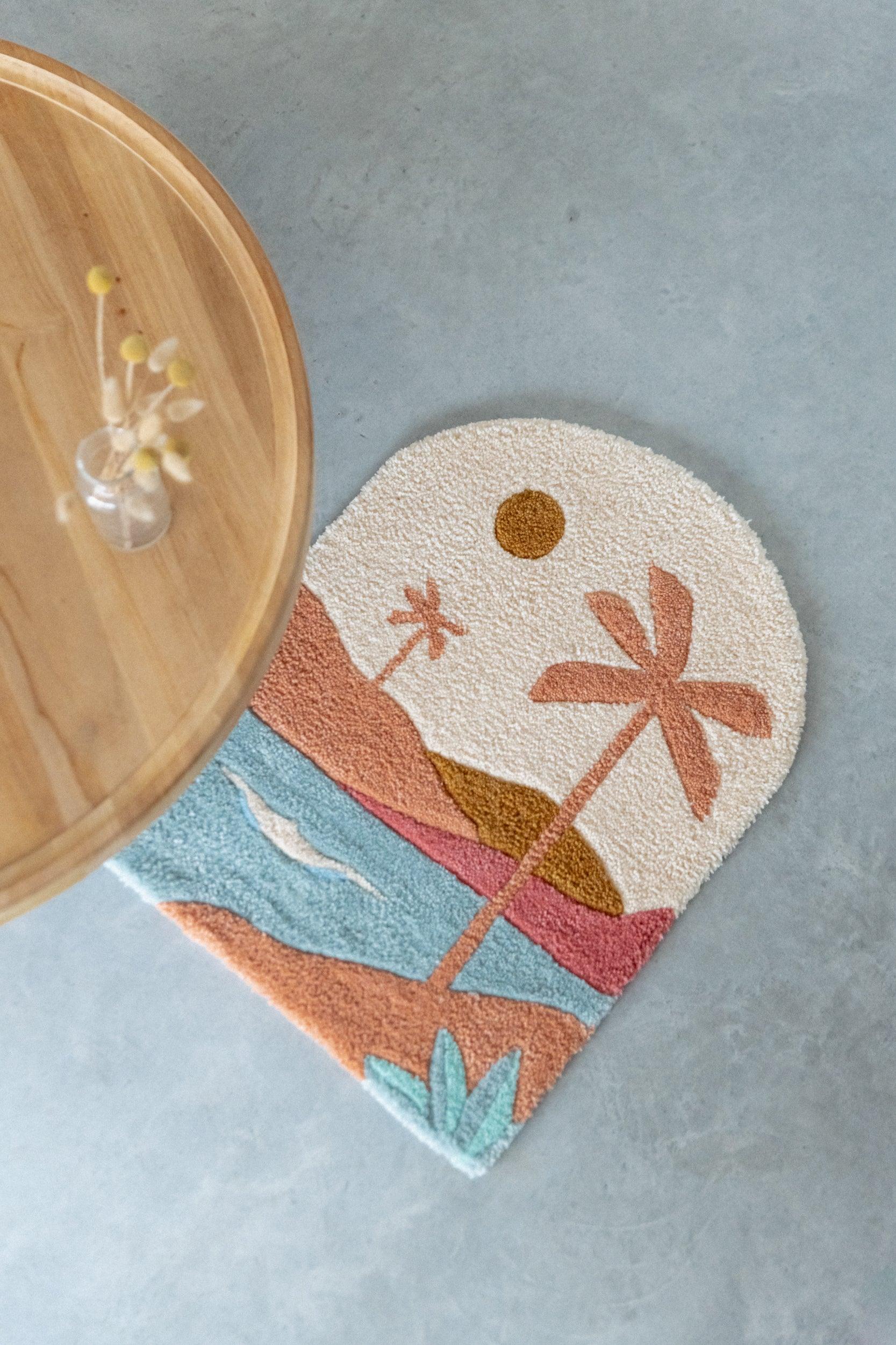 Tapis Sunny landscape