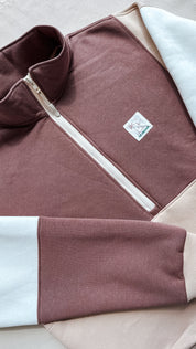 Sweat-shirt court Earthy