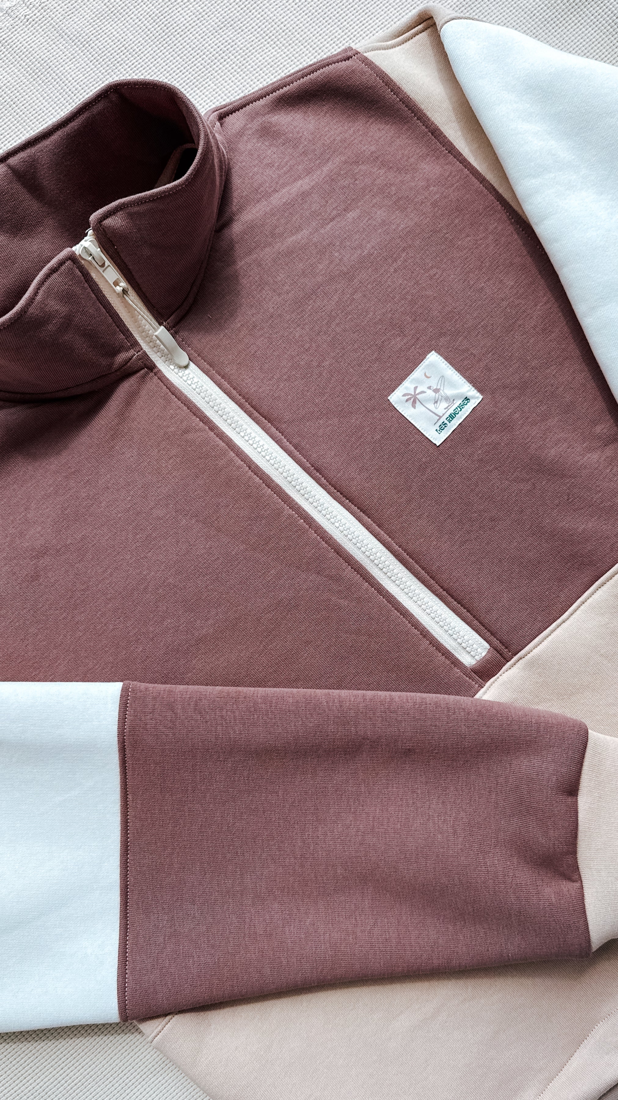 Sweat-shirt court Earthy