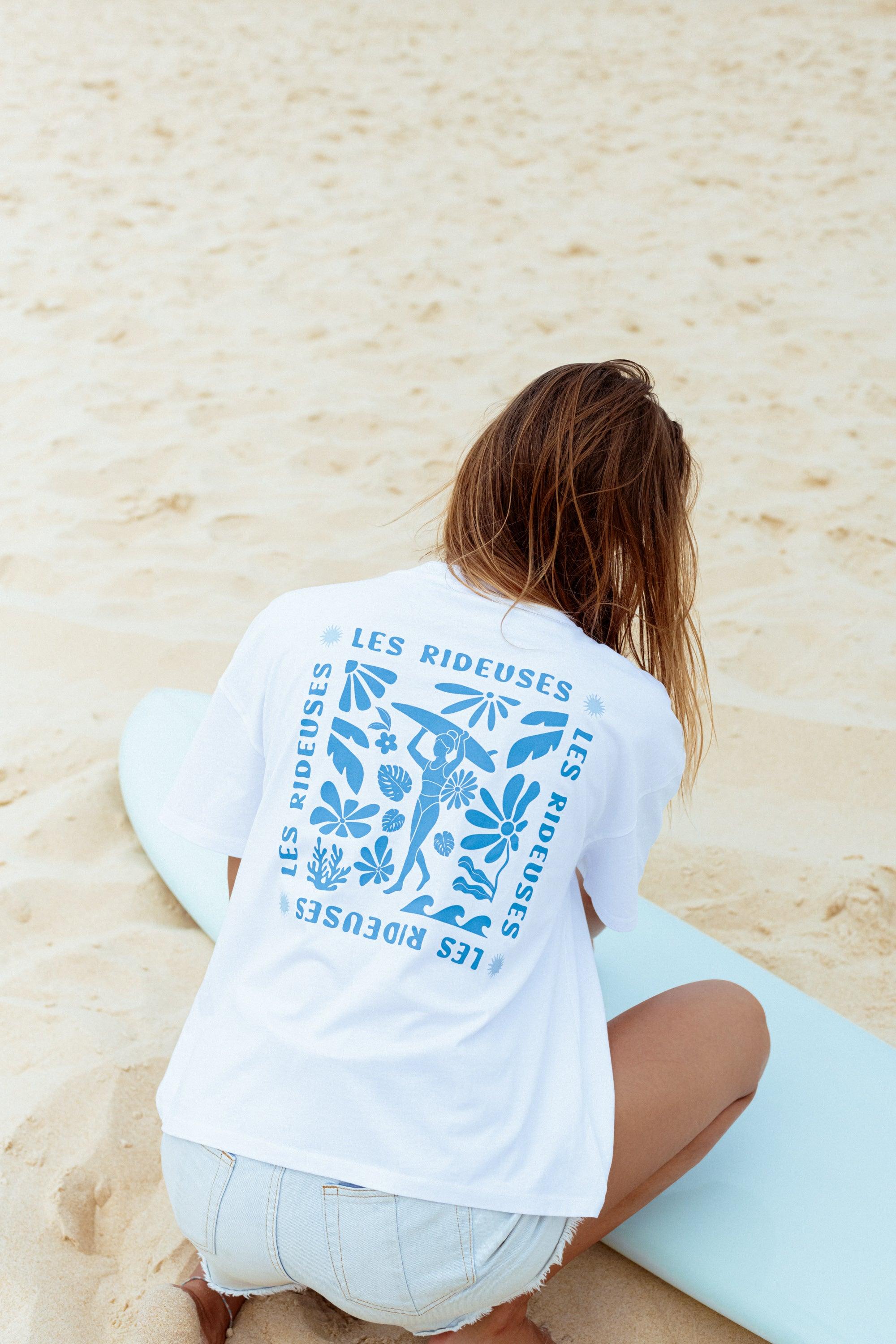 T-shirt oversize Endless summer blanc