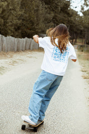 T-shirt oversize Endless summer blanc