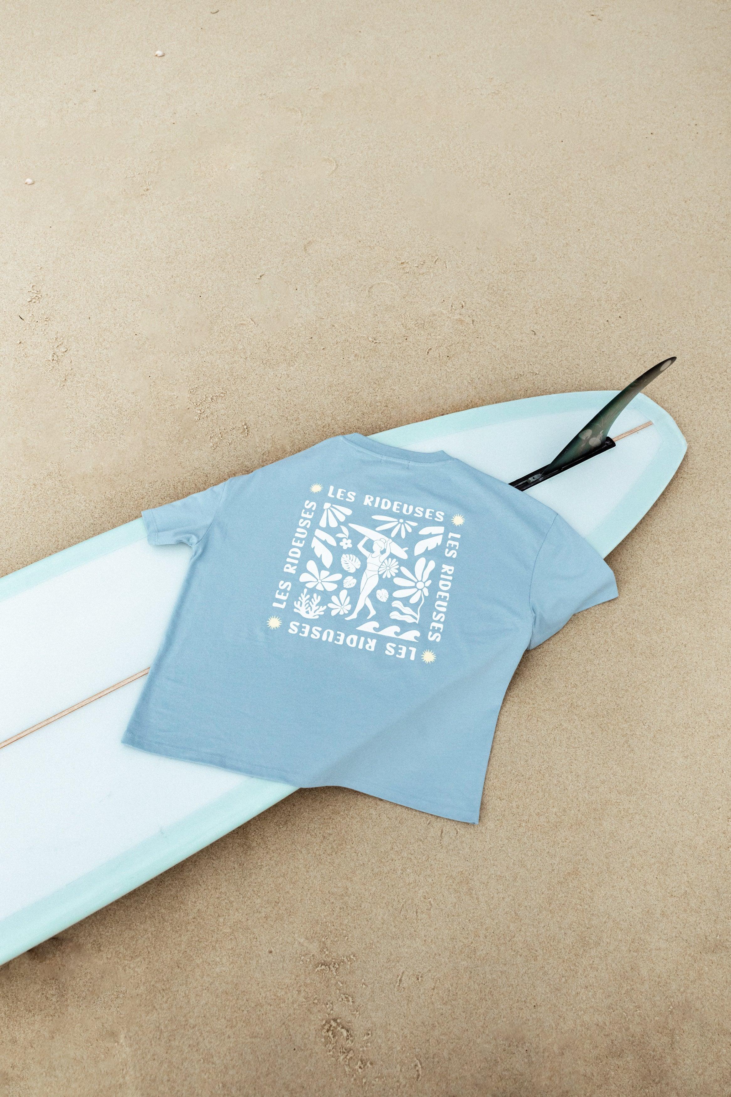 T-shirt oversize Endless summer bleu