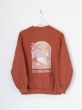 Load image into Gallery viewer, Sweat-shirt oversize French terry terracotta
