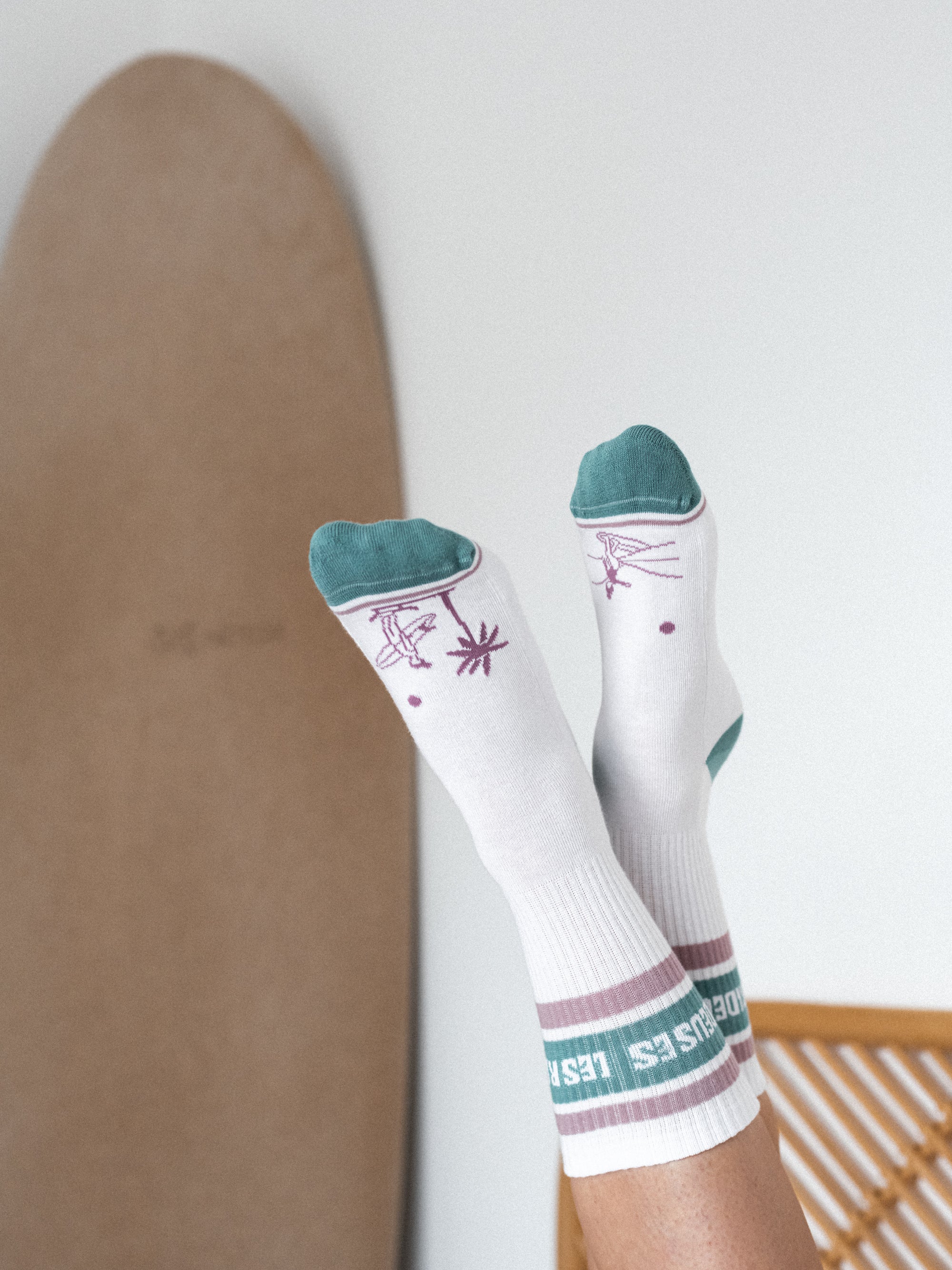 Chaussettes Les Rideuses Lila