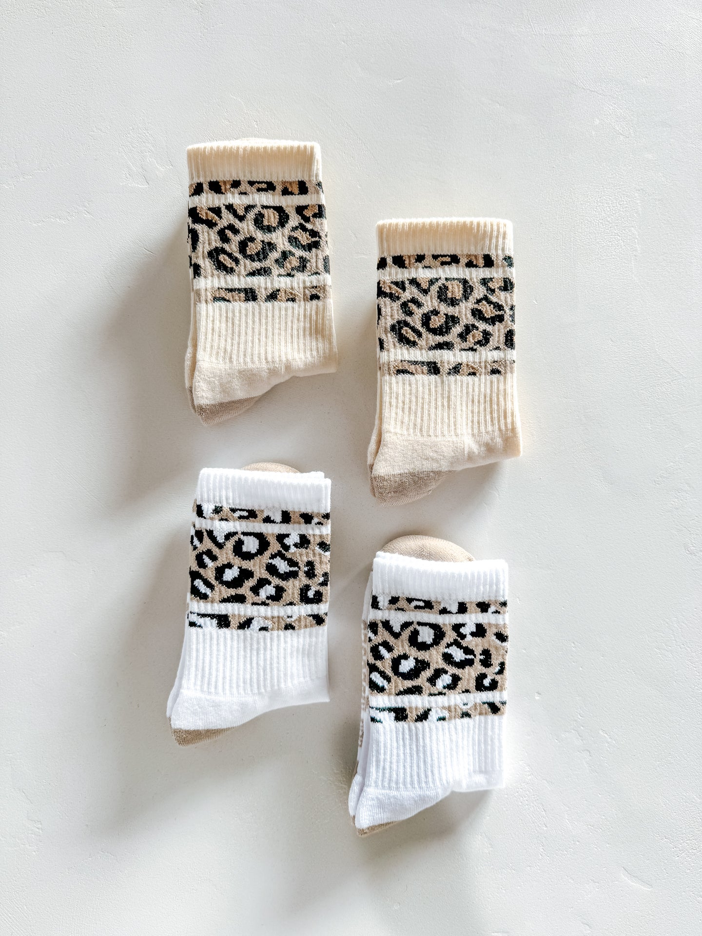 Pack de 4 paires de chaussettes léo