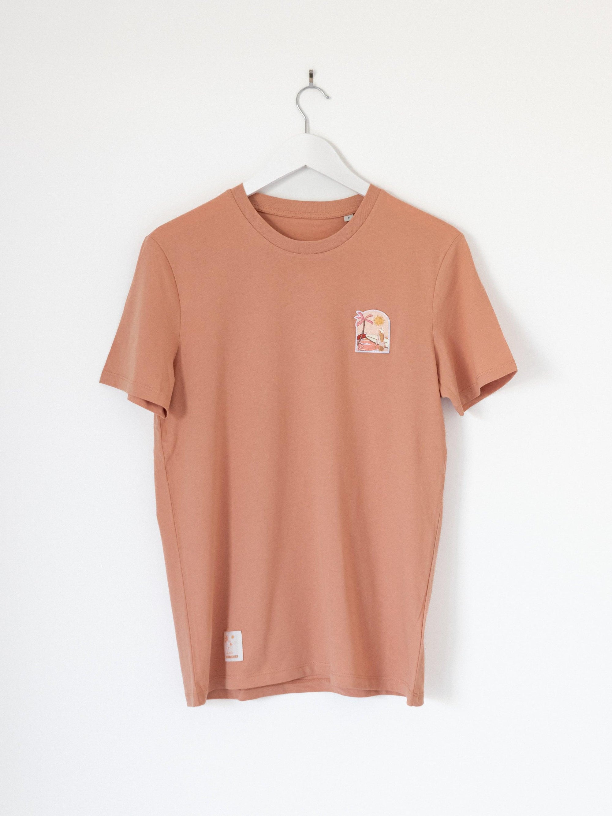 T-shirt unisexe terracotta light