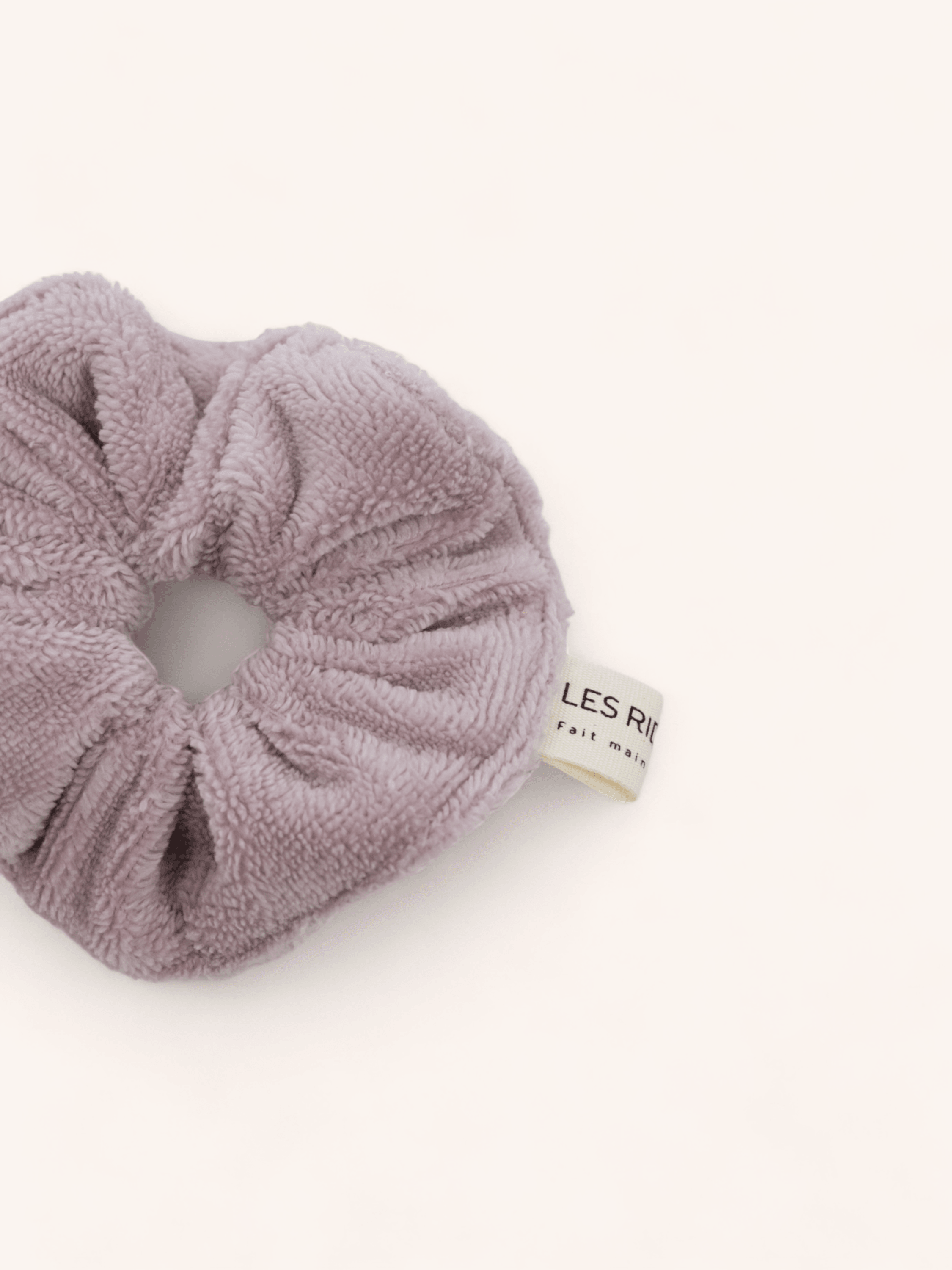 Chouchou en éponge lila