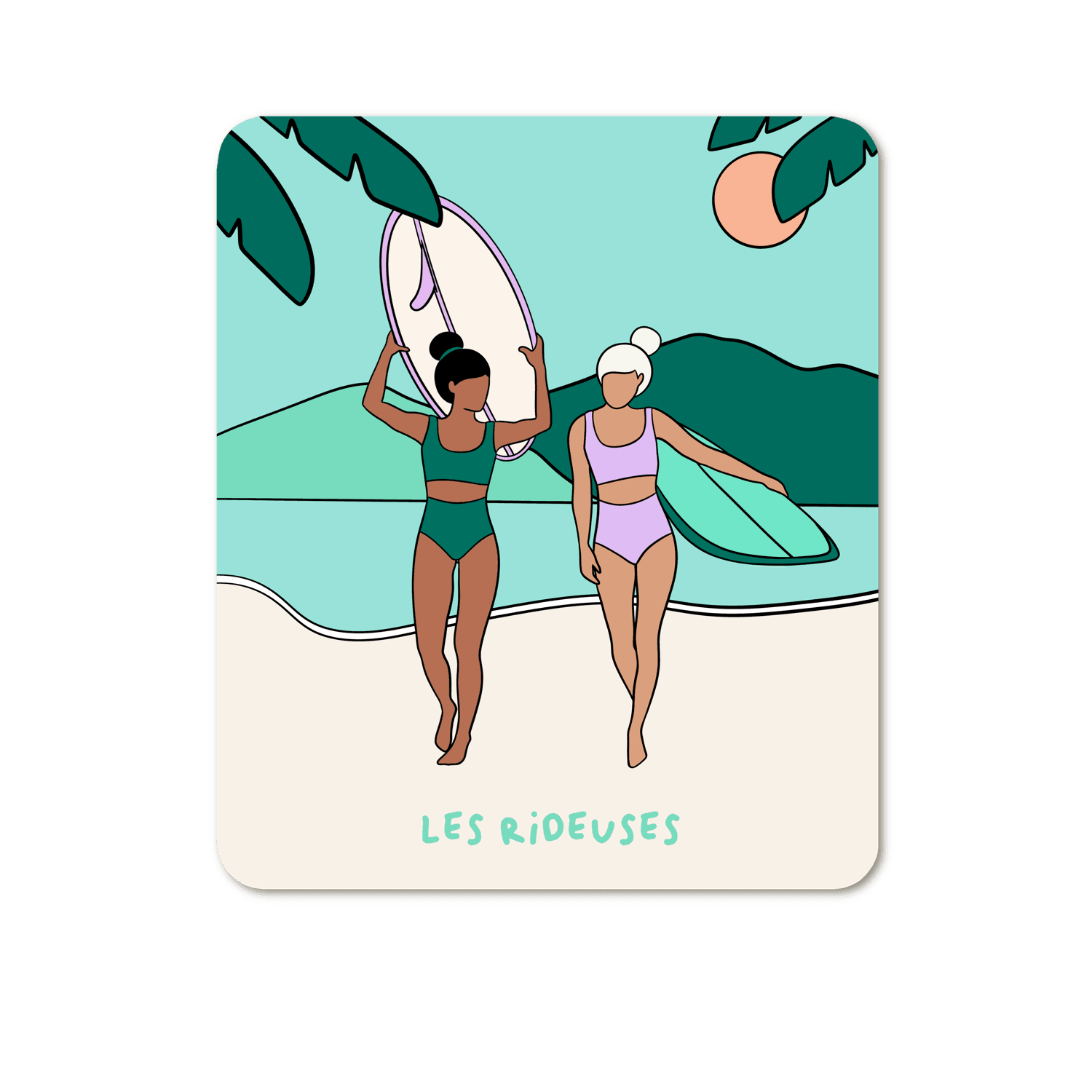 Autocollant Beach day