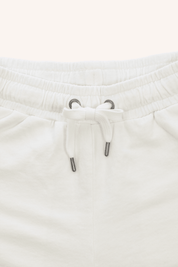 Short French terry écru