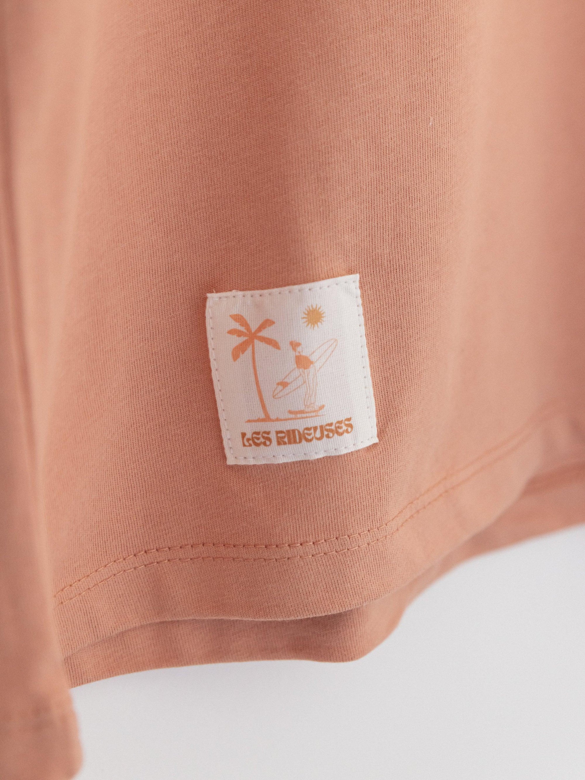 T-shirt unisexe terracotta light