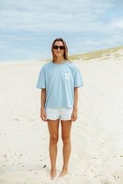 T-shirt oversize Endless summer bleu