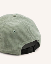 Casquette en velours vert