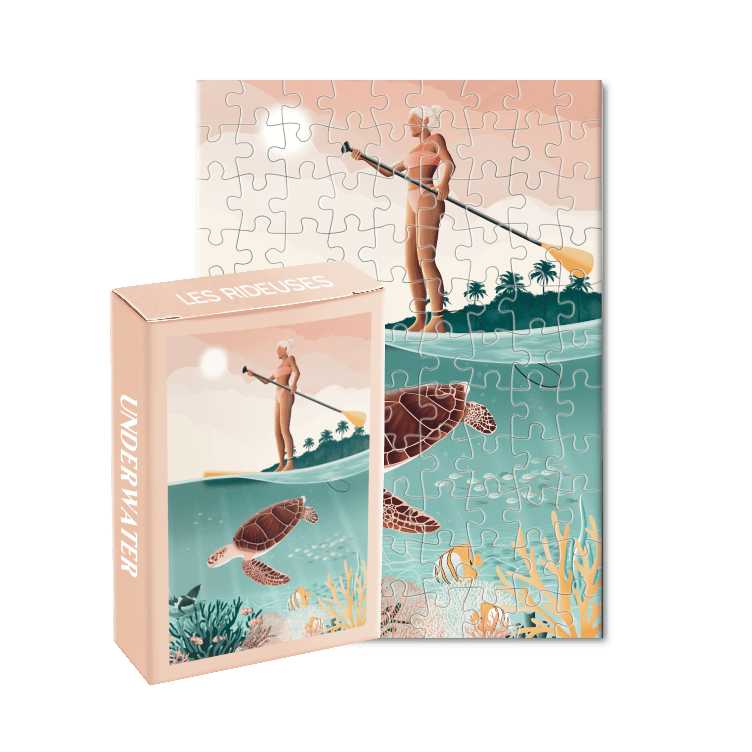 Mini Puzzle Underwater, 99 pièces