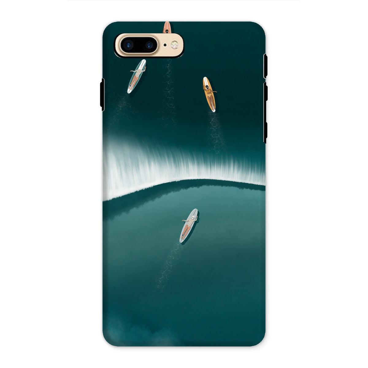 Line up in Zicatela Tough Phone Case