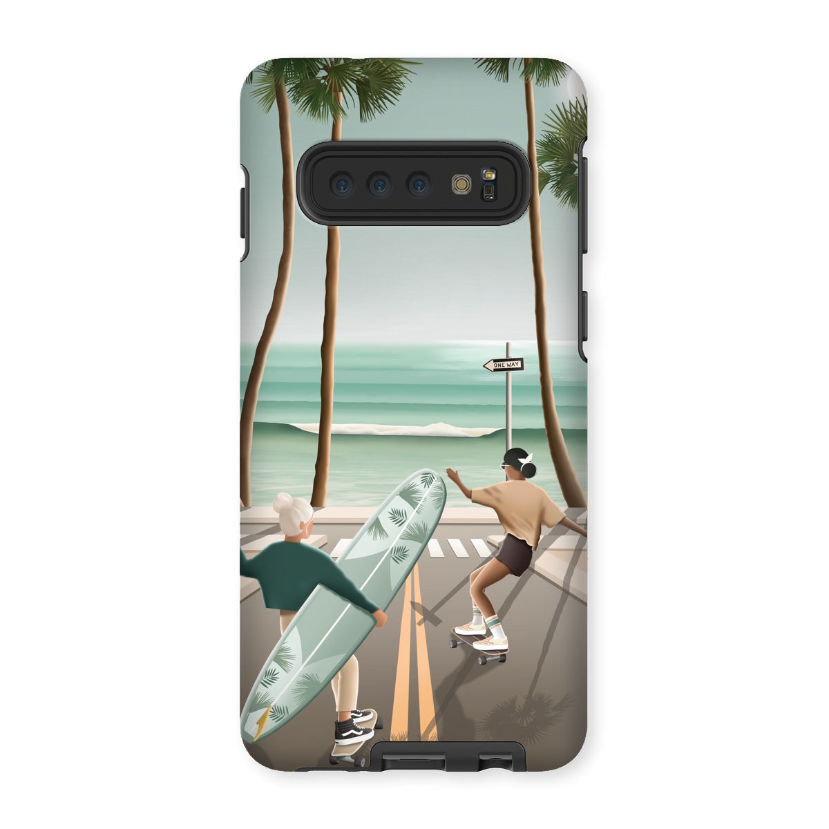 Coque de téléphone renforcée California vibes