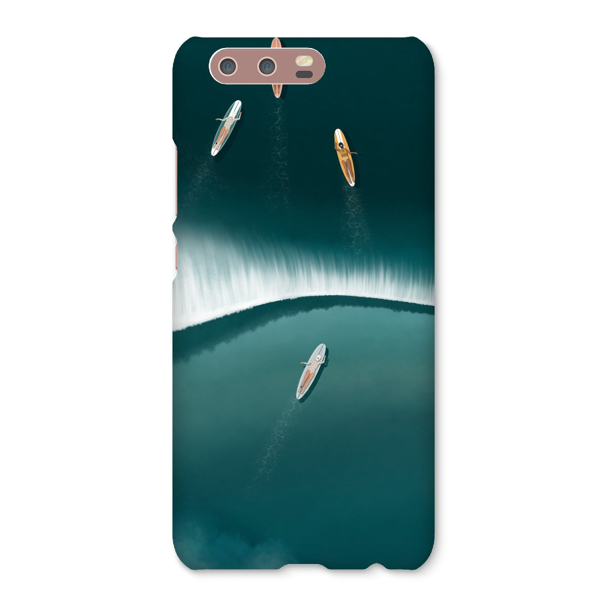 Slim Line up in Zicatela phone case