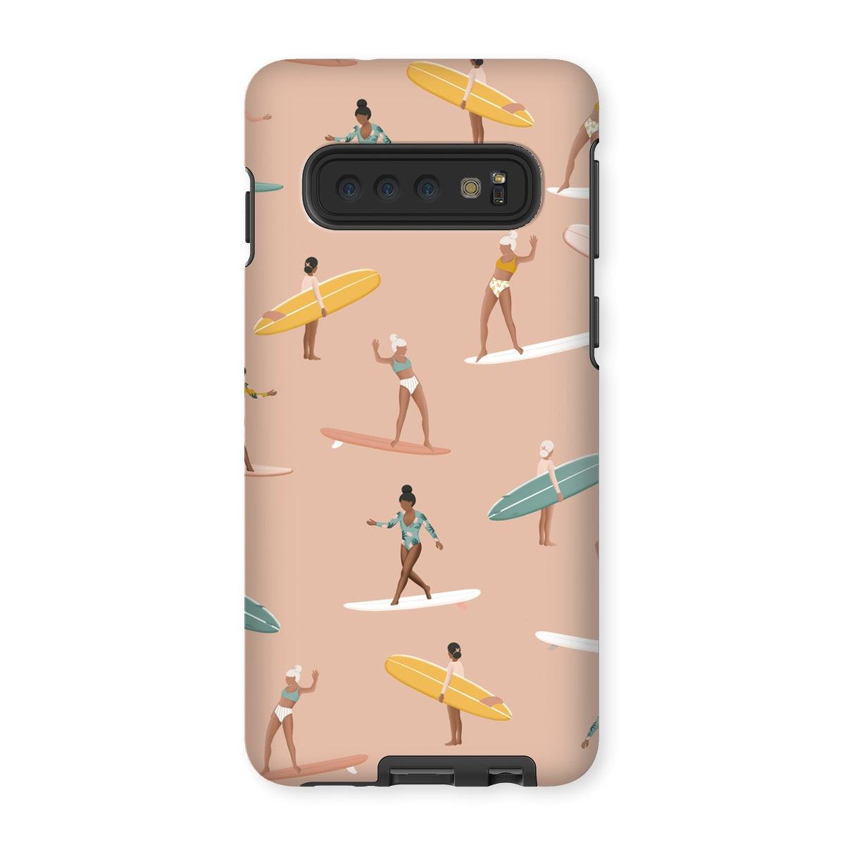 Surf pattern  Tough Phone Case