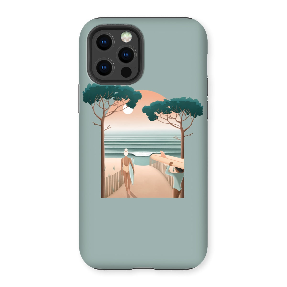 Coque de téléphone renforcée vue sur les Landes