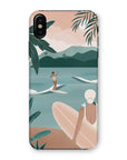 Surfers' heaven slim phone case